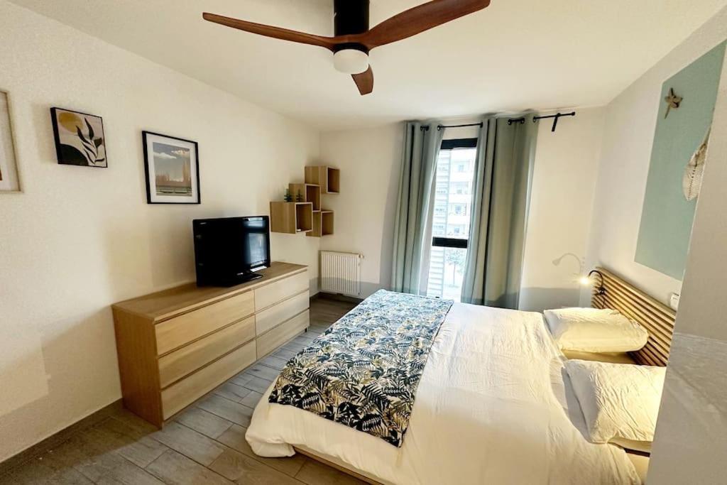 Bel Appart Design 2Ch, Mairie, Pkg, Wifi, Terrasse, Port Marianne Μονπελιέ Εξωτερικό φωτογραφία
