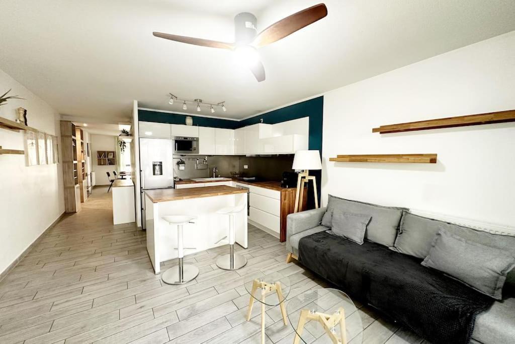 Bel Appart Design 2Ch, Mairie, Pkg, Wifi, Terrasse, Port Marianne Μονπελιέ Εξωτερικό φωτογραφία