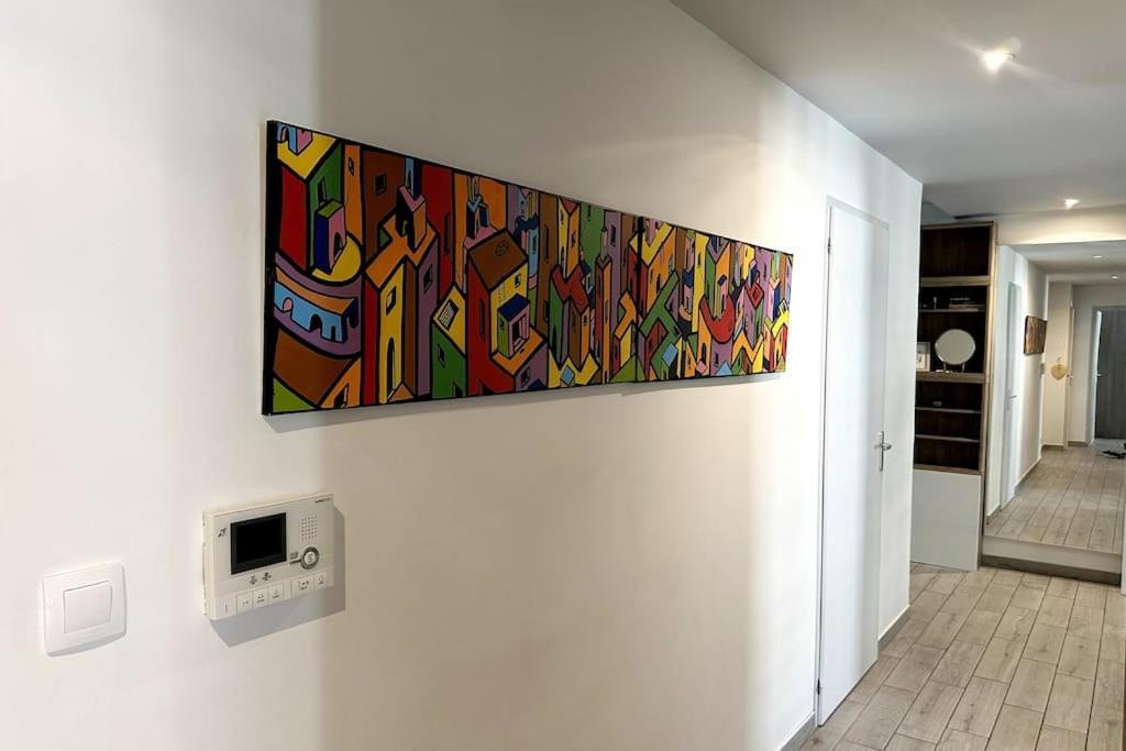 Bel Appart Design 2Ch, Mairie, Pkg, Wifi, Terrasse, Port Marianne Μονπελιέ Εξωτερικό φωτογραφία